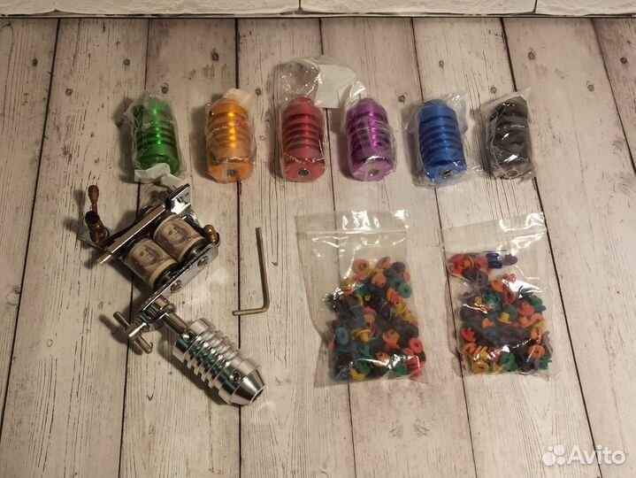 Набор для тату + машинка