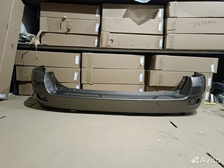 Бампер задний лада приора универсал коричневый