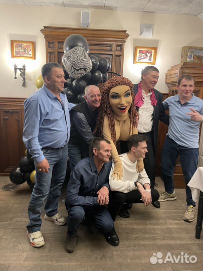 Ростовая кукла / шуточный стриптиз