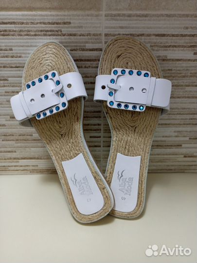 Шлепки alba moda 40 размер