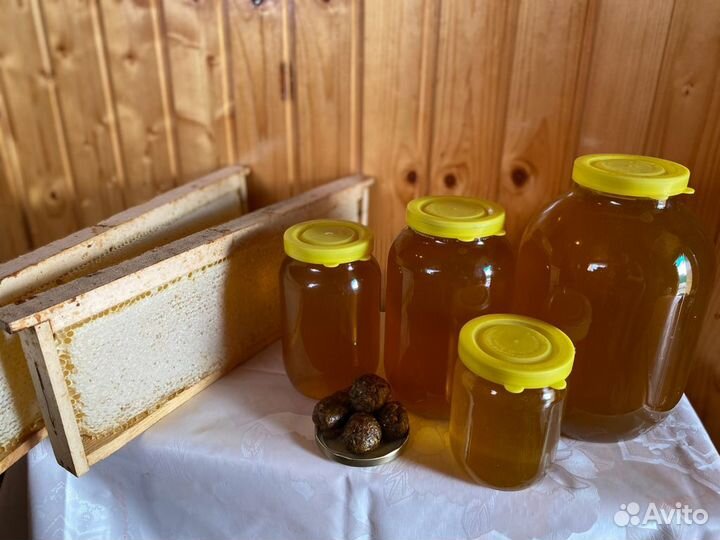 Мед натуральный и продукты пчеловодства