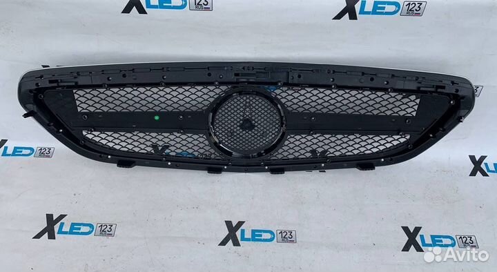 Решетка радиатора Mercedes w212 рестайл AMG e63