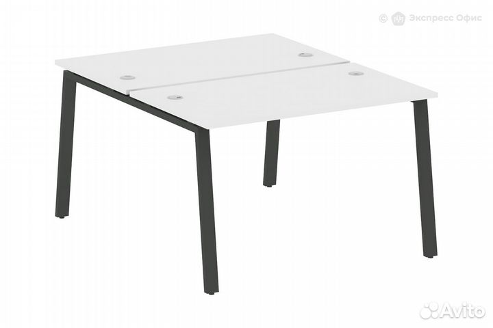 Стол-бенч двойной Metal system style ба.рас-сп-2.2