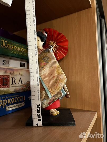 Статуэтка японская кукла ручная работа