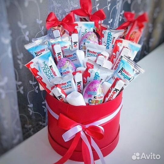 Букет из киндеров