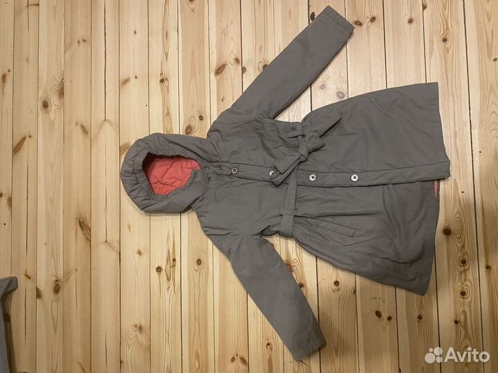 Пальто стильный плащ для девочки 98 104