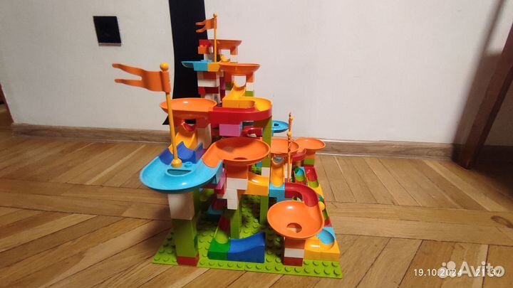 Конструктор совместим с Lego Duplo