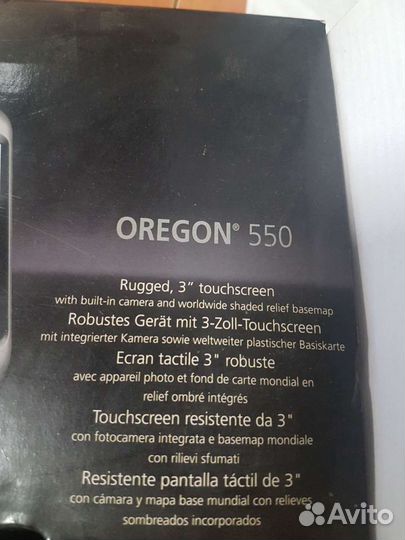 Hавигатop Garmin Оrеgоn 550 с фотоаппаратом