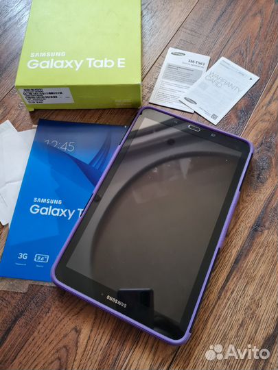 Планшет Samsung Galaxy Tab E 9.6