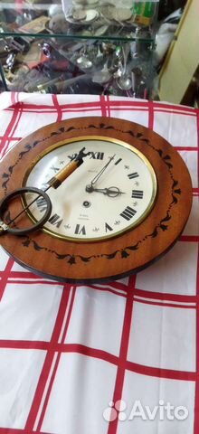 Часы настенные wiltic. Янтарь