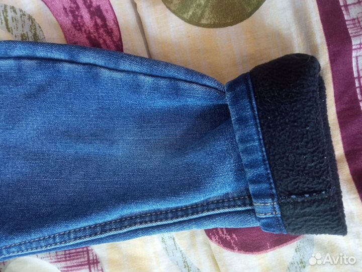 Джинсовый комбинезон 86-92