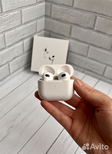 Наушники AirPods 3 (premium+ качество 2023г)