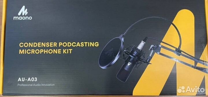 Стационарный микрофон Maono AU-A03