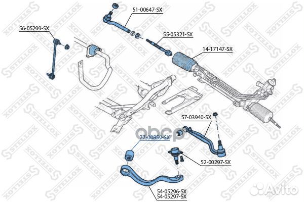 С б перед land rover range rover 4.2 02 прав лев