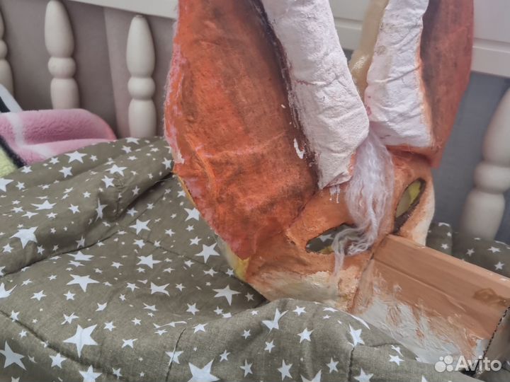 Маска для квадробики лиса