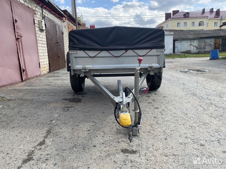 Комплект: прицеп, лодка пвх, лодочный мотор