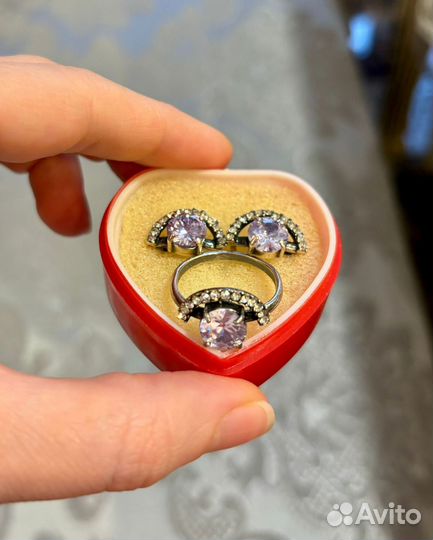 Серебряный комплект