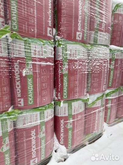 Утеплитель Rockwool Лайт Баттс Скандик