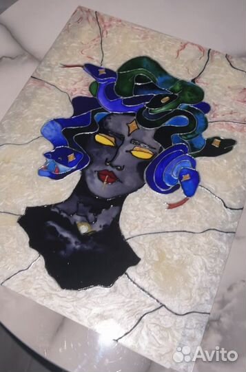 Витражная картина