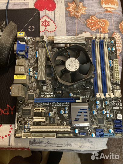 Материнская плата 1155