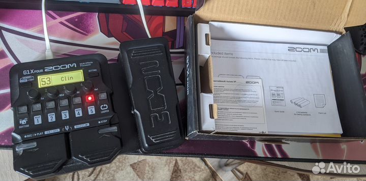 Гитарный процессор zoom g1x four