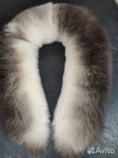Меховой воротник песец