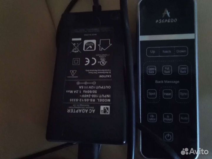 Массажная накидка на кресло