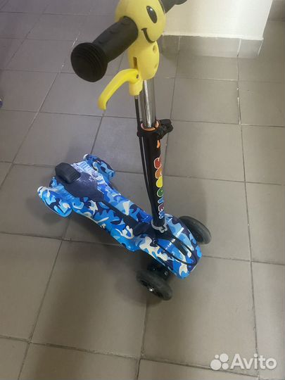 Самокат детский трехколесный