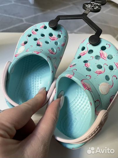 Шлепки Crocs c4 и c6