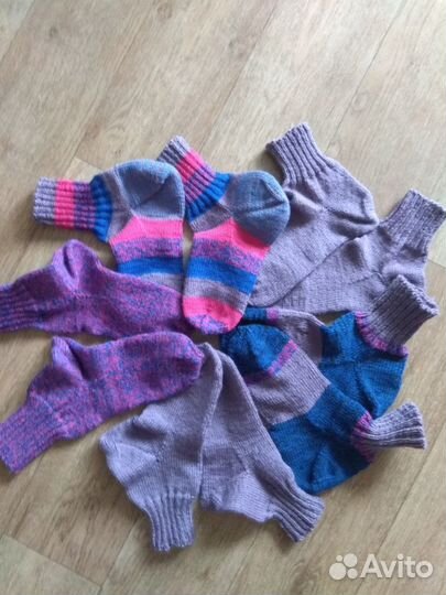 Носки ручная вязка