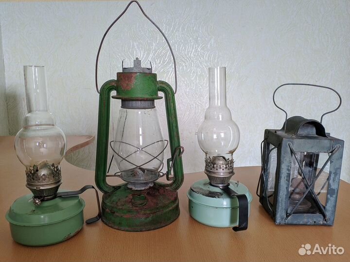 Керосиновые лампы, «Летучая мышь», Ж/д фонарь СССР