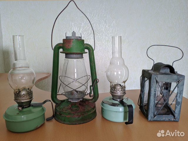 Керосиновые лампы, «Летучая мышь», Ж/д фонарь СССР