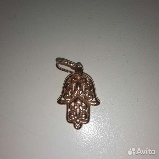 Золотая подвеска 585 пробы