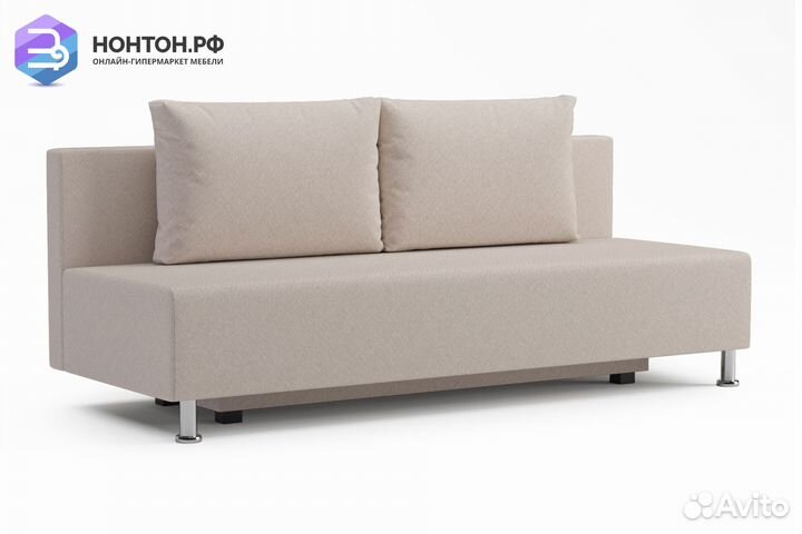 Диван еврокнижка Канна светло-бежевый