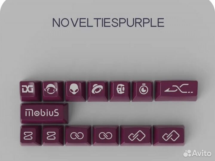 Кейкапы Domikey mobius SA