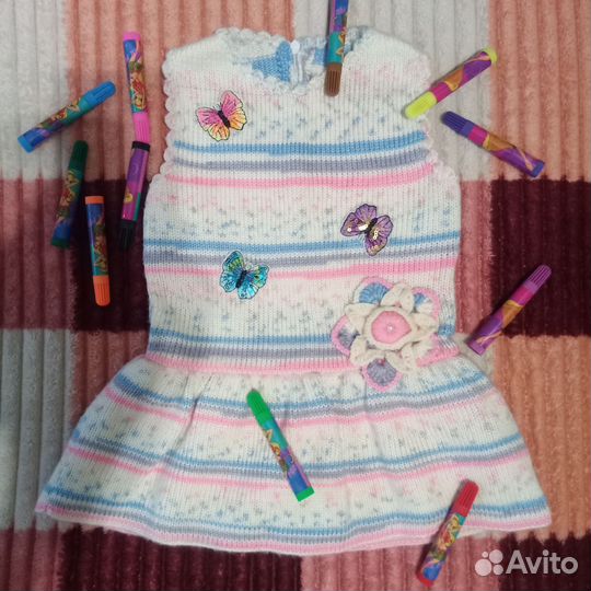Платье для девочки 2-2,5 лет. Размер 92-98