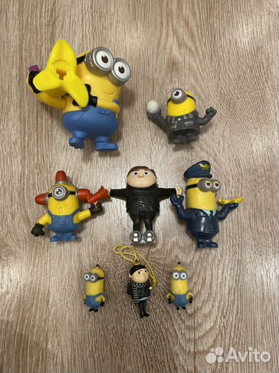 Литл пони, миньоны, пеппа и др мелкие игрушки