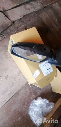 Боковое зеркало chevrolet Cruze поворот. механизм
