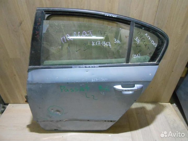 Дверь задняя левая Volkswagen Passat (B6) 2005-20