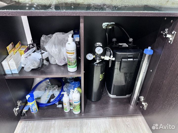 Аквариум с тумбой 450л