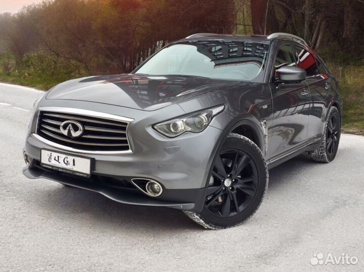 Сплиттер передний Infiniti FX35 FX37 FX50 QX70