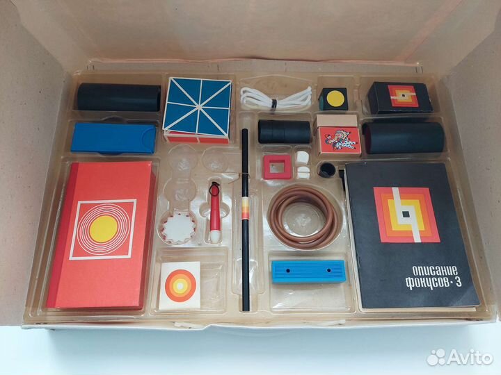 Набор фокусов Волшебник-3 СССР