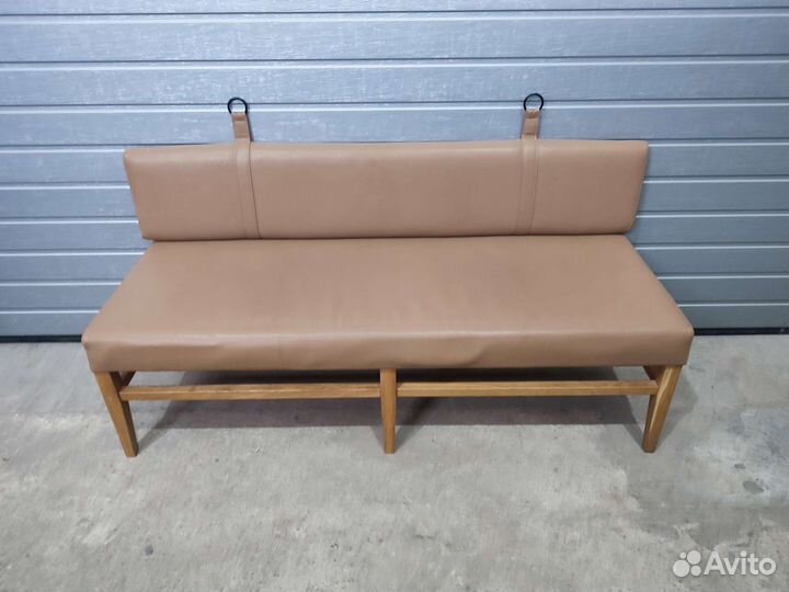 Лавка-диван со съёмной спинкой