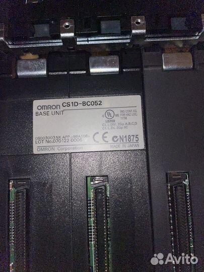 Программируемый логический контроллер omron CS1D