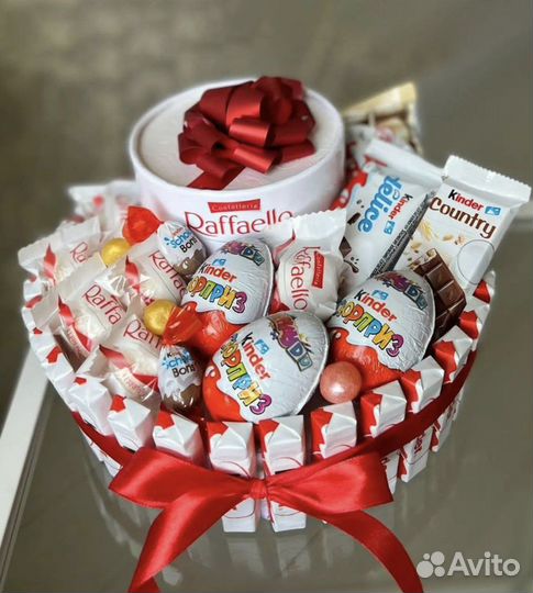 Шоколодный бокс подарок kinder