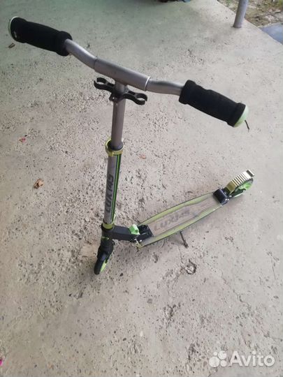 Детский самокат TechTeam TT 145 Lux, зеленый