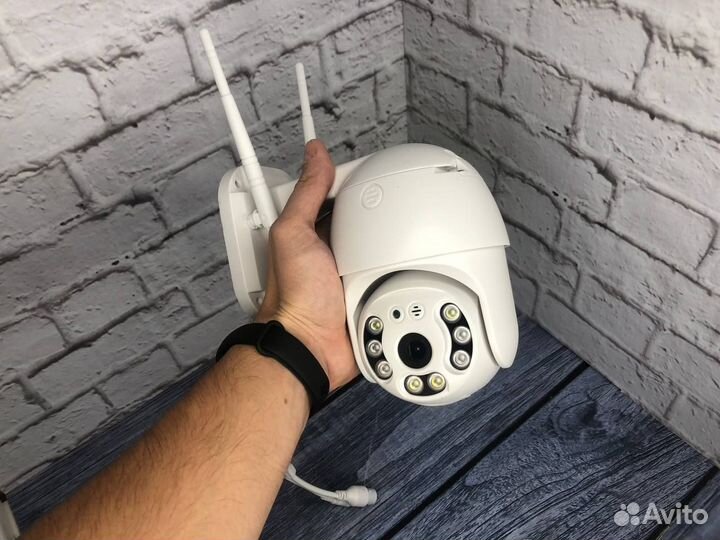 Камера видеонаблюдения wifi уличная Новая