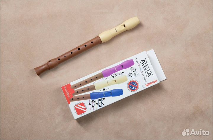 Блокфлейта Hohner. Сопрано, барочная система