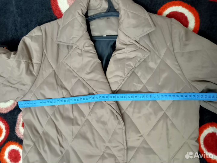 Пальто демисезонное стёганое р. 48-50