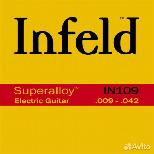 IN109 Infeld струны для эл. гитары 9-42